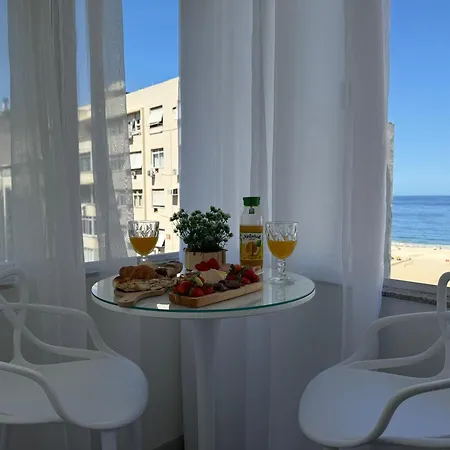 Apartamento c/vista p o mar no Leme-3